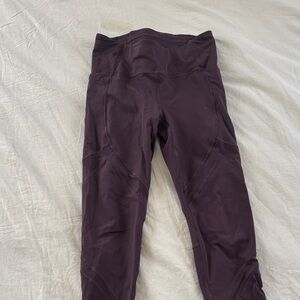 lululemon athletica  Deep Purple Leggings